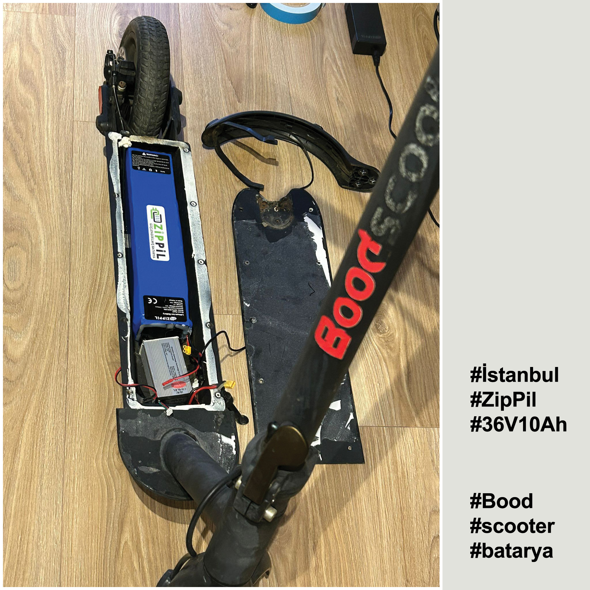 2024 sırrı istanbul bood scooter zippil batarya kullanıcıları