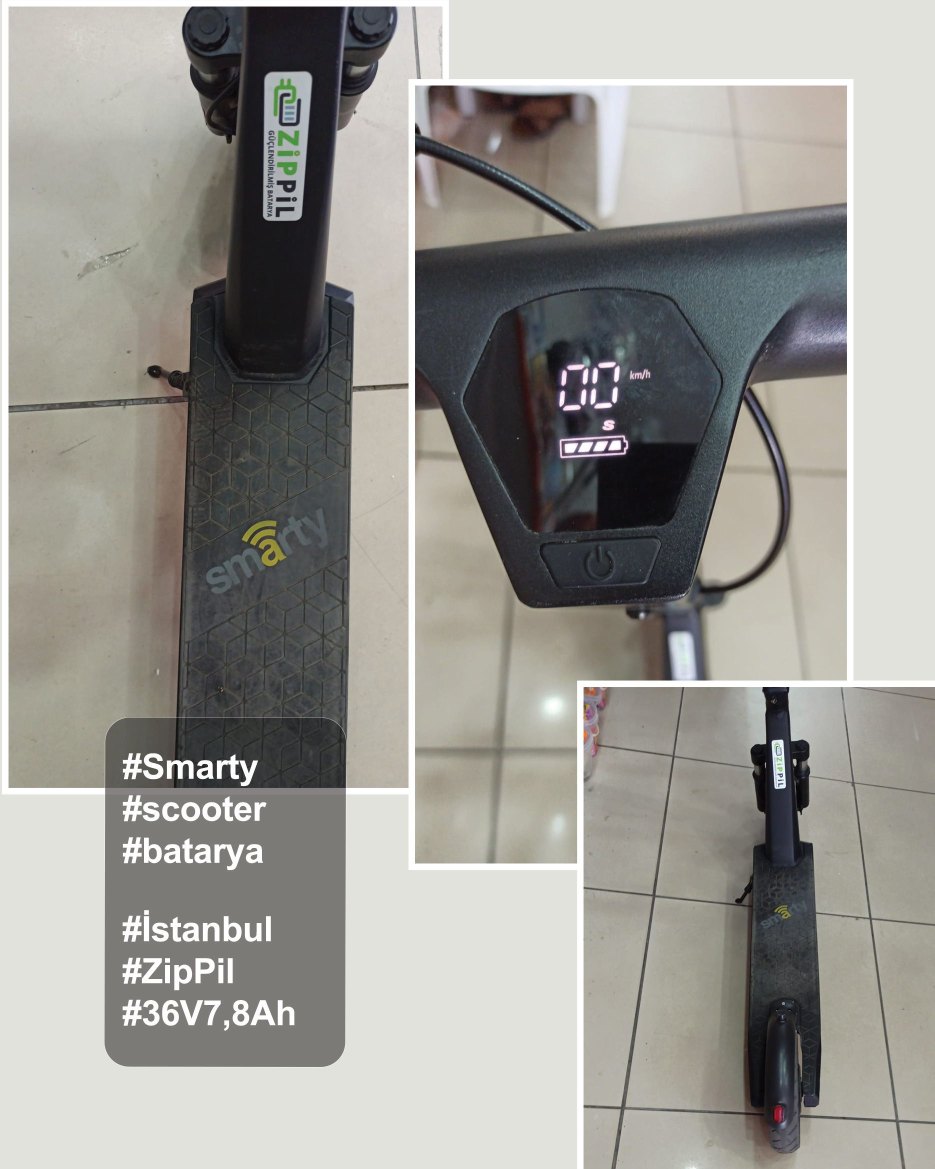 2025 abdullah istanbul scooter smarty zippil batarya kullanıcıları
