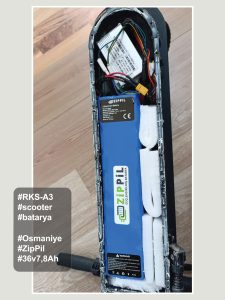 2025 rabia osmaniye rks a3 scooter batarya zippil batarya kullanıcıları