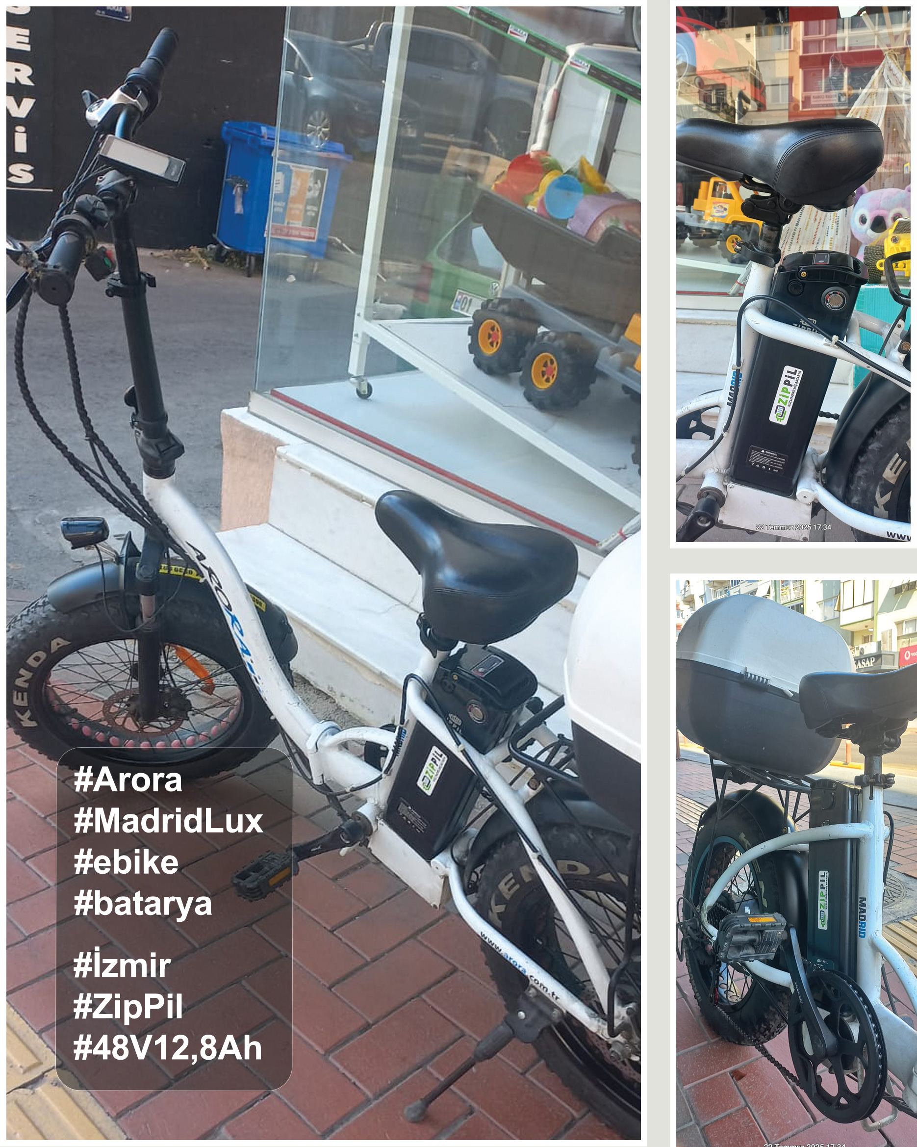 2025 serdar izmir arora madrid lux zippil batarya kullanıcıları