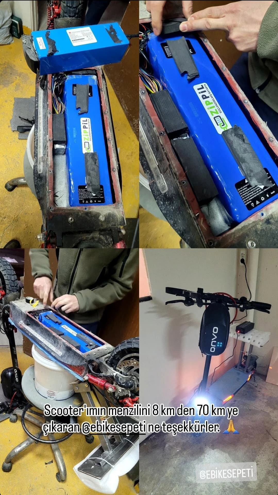 2025 serkan kütahya scooter batarya zippil batarya kullanıcıları