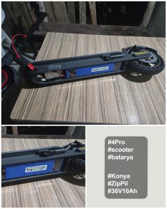 2025 okan konya 4pro scooter zippil batarya kullanıcıları