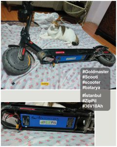 2025 eyüp istanbul goldmaster scooti scooter zippil batarya kullanıcıları