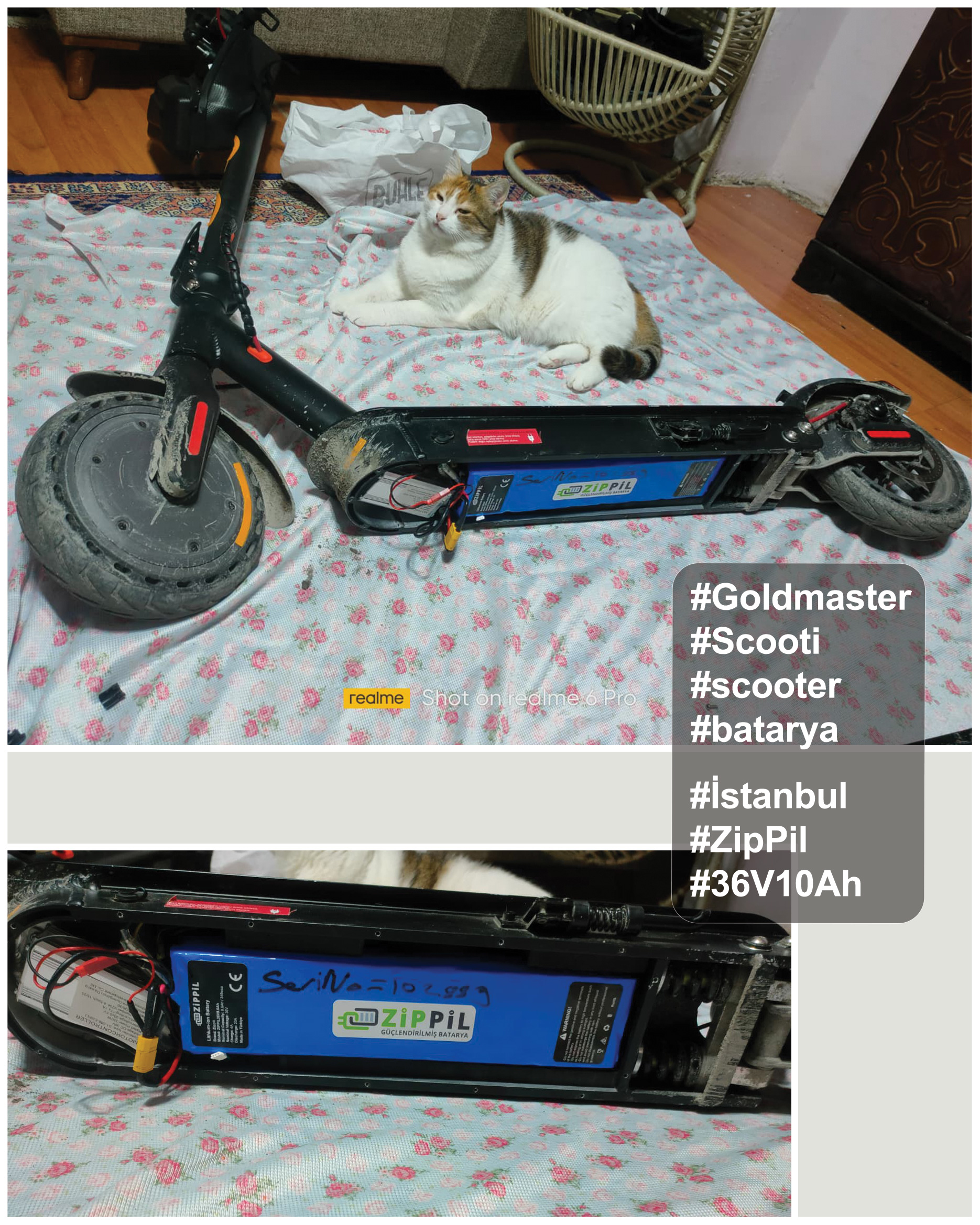 2025 eyüp istanbul goldmaster scooti scooter zippil batarya kullanıcıları