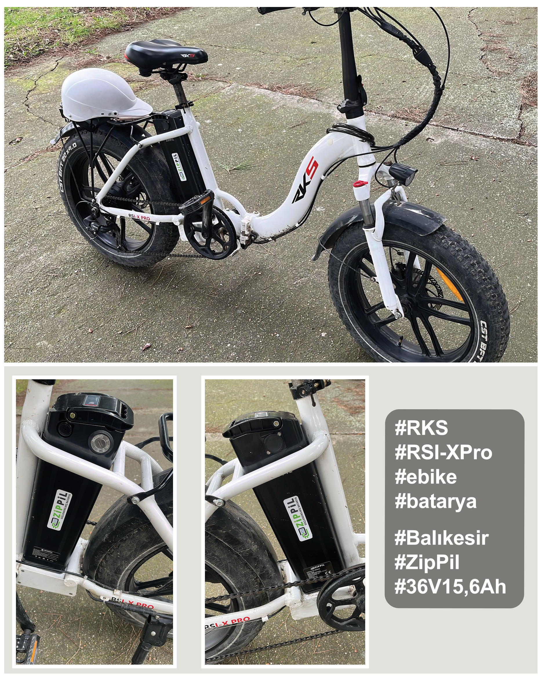 2025 mahmut balıkesir rks rsi x pro zippil batarya kullanıcıları