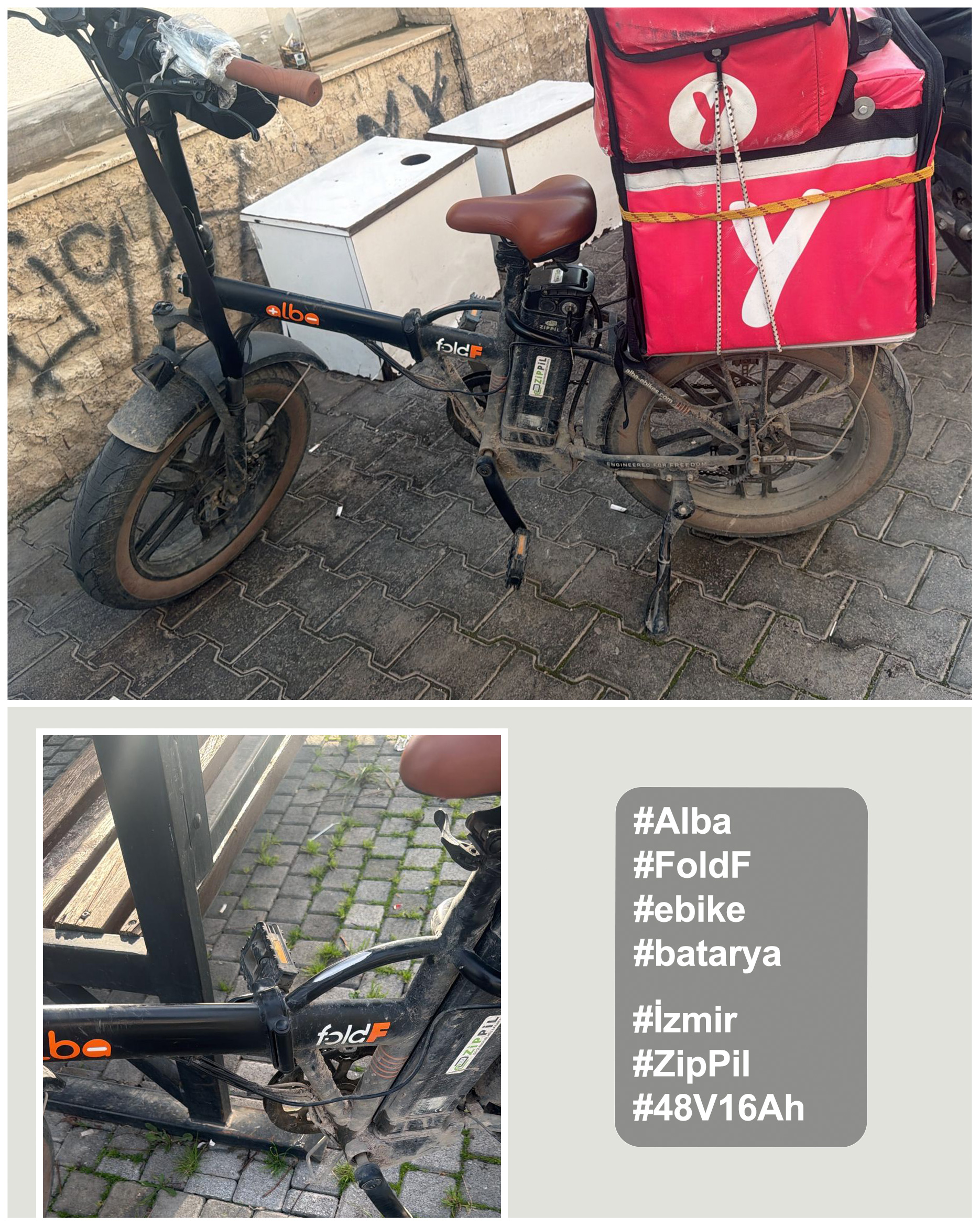 2026 oğuzhan izmir alba foldf zippil batarya kullanıcıları kurye