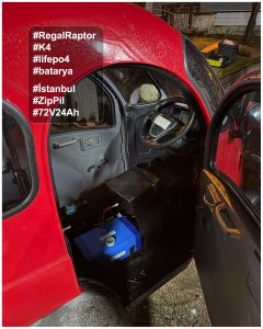 2026 olcay istanbul regal raptor k4 lifepo4 zippil batarya kullanıcıları